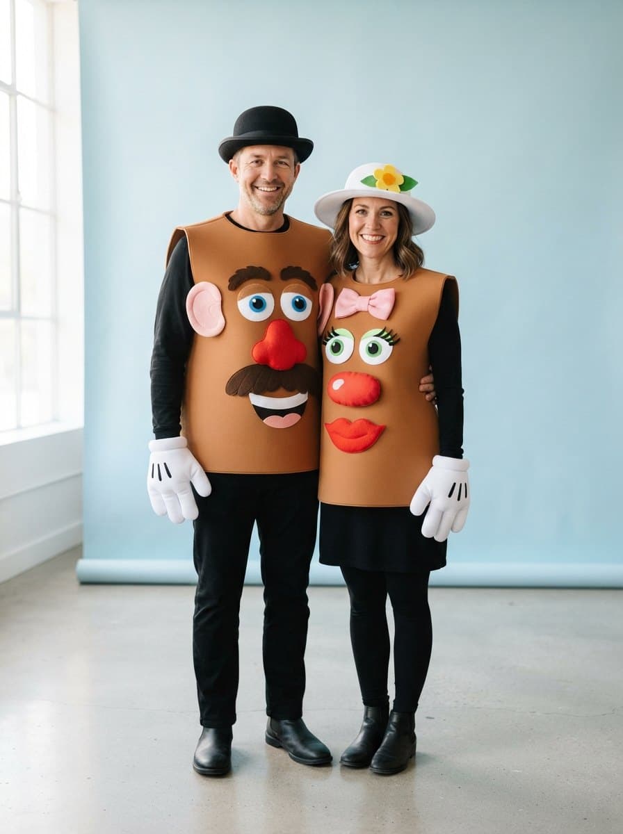 Mr. and Mrs. Potato Head costume