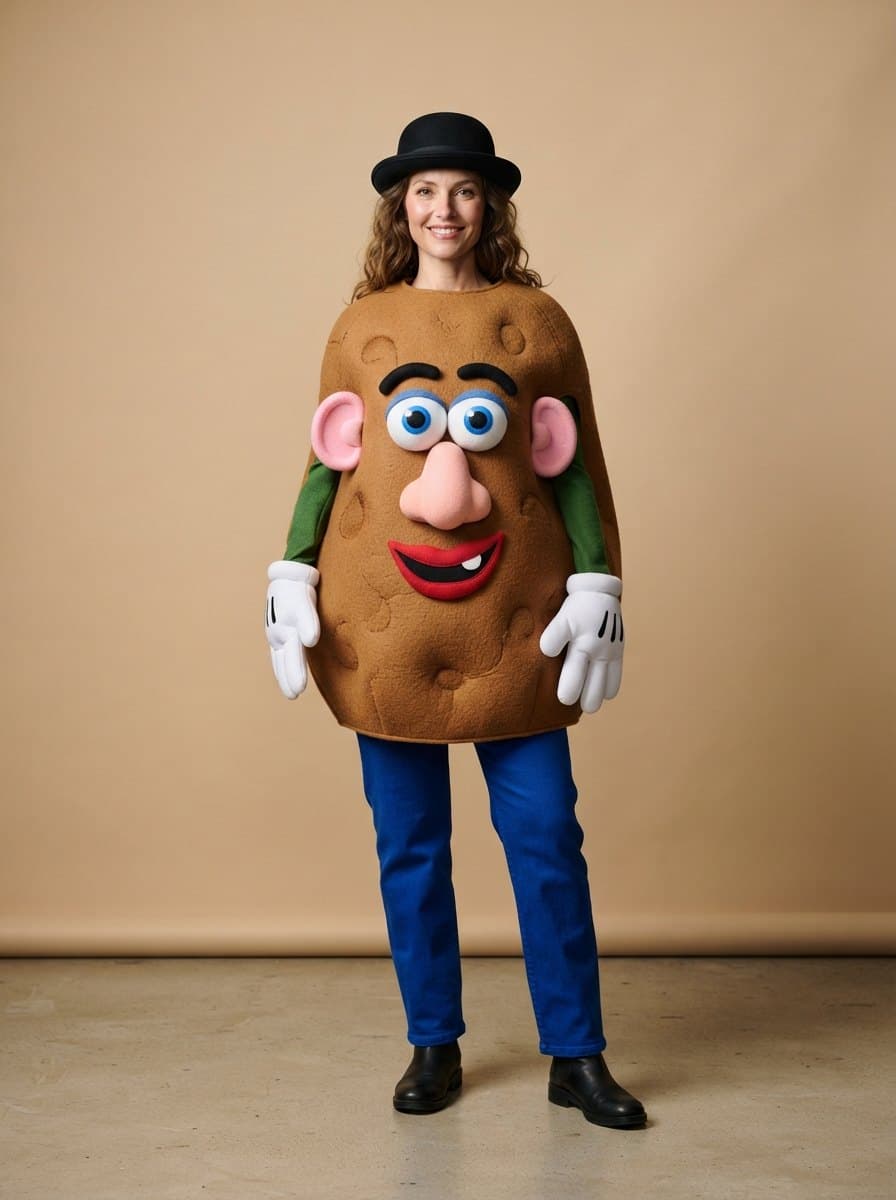 Mr. Potato Head costume — example look