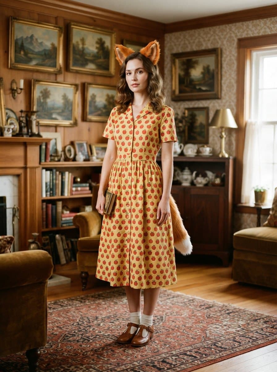 Mrs. Fox costume