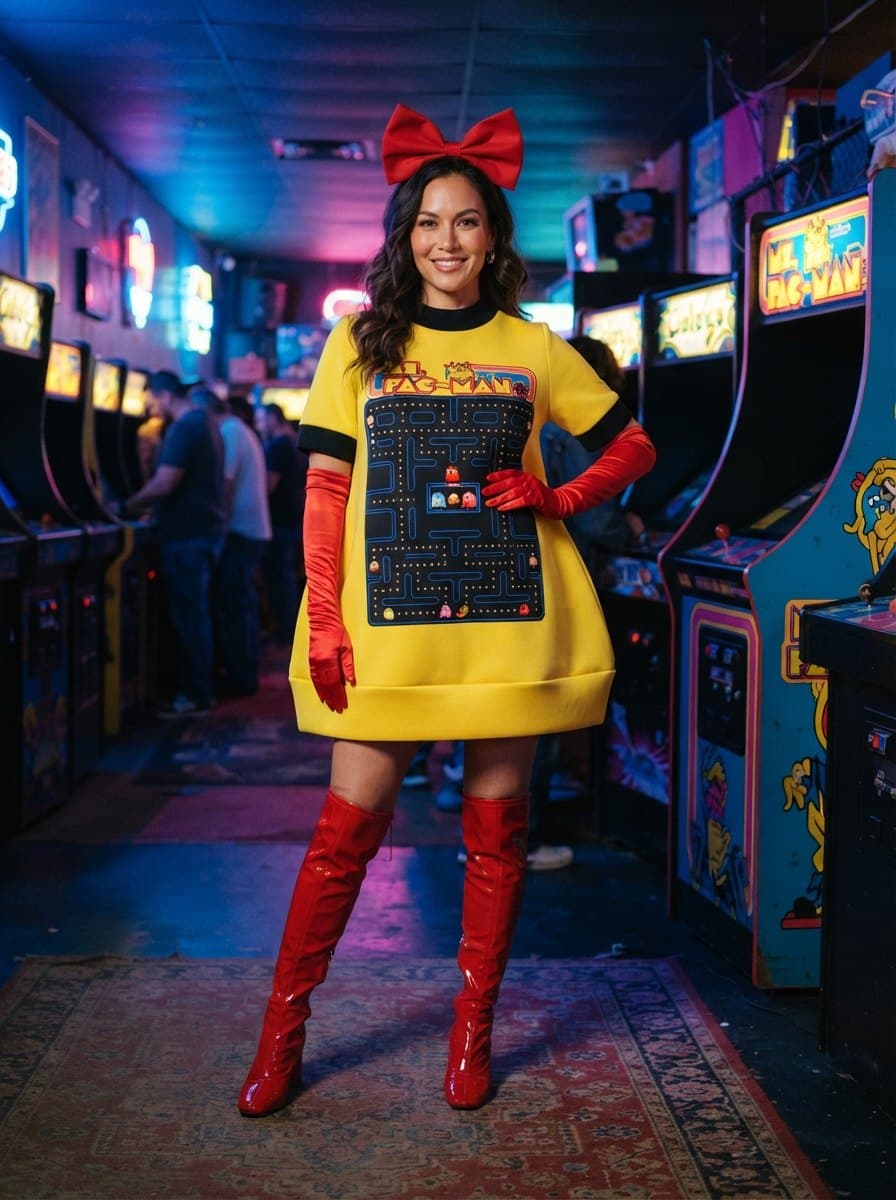 Ms. Pac-Man costume