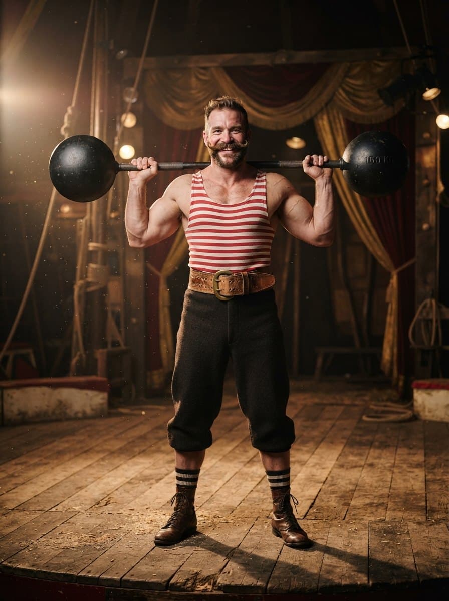 Muscle Man costume — example look