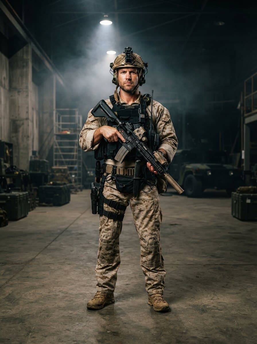 Navy SEAL costume — example look