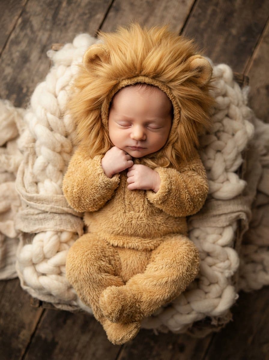 Newborn Lion Costumes costume