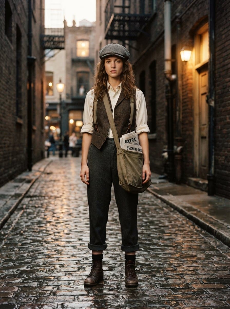 Newsboy costume