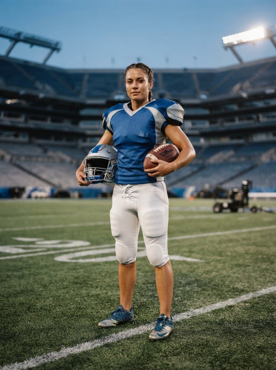 NFL Football Player costume — example look