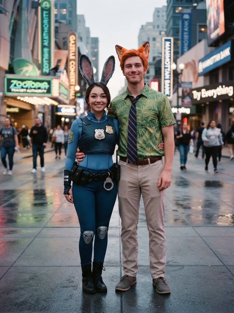 Nick and Judy costume