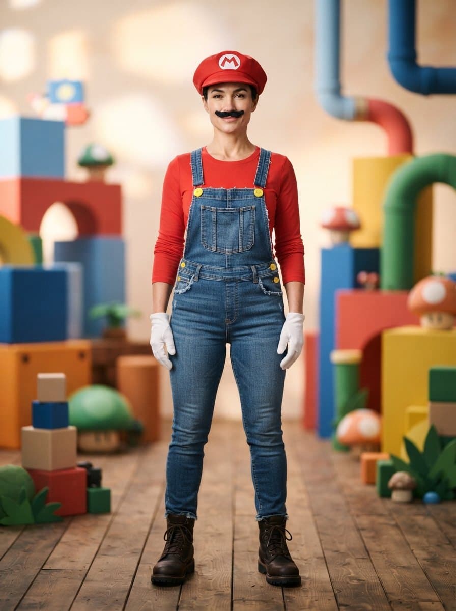 Nintendo costume — example look