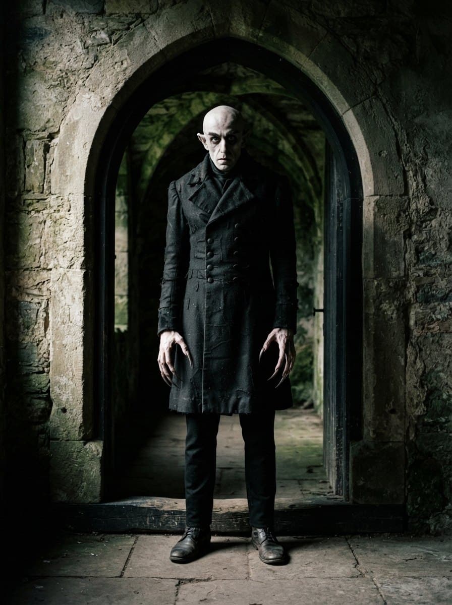 Nosferatu costume — example look