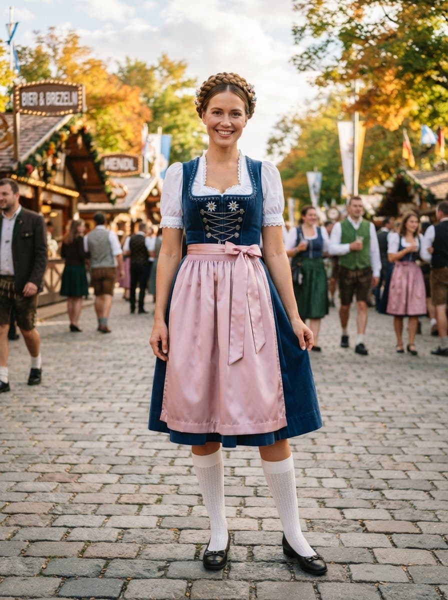 Oktoberfest Woman costume — example look