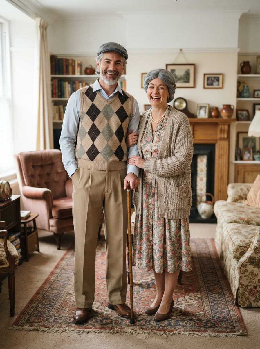 Old Couple costume