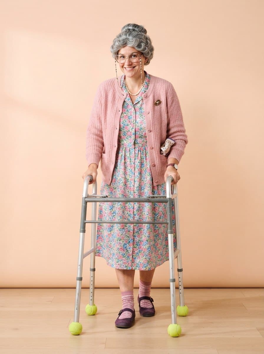 Old Person costume — example look