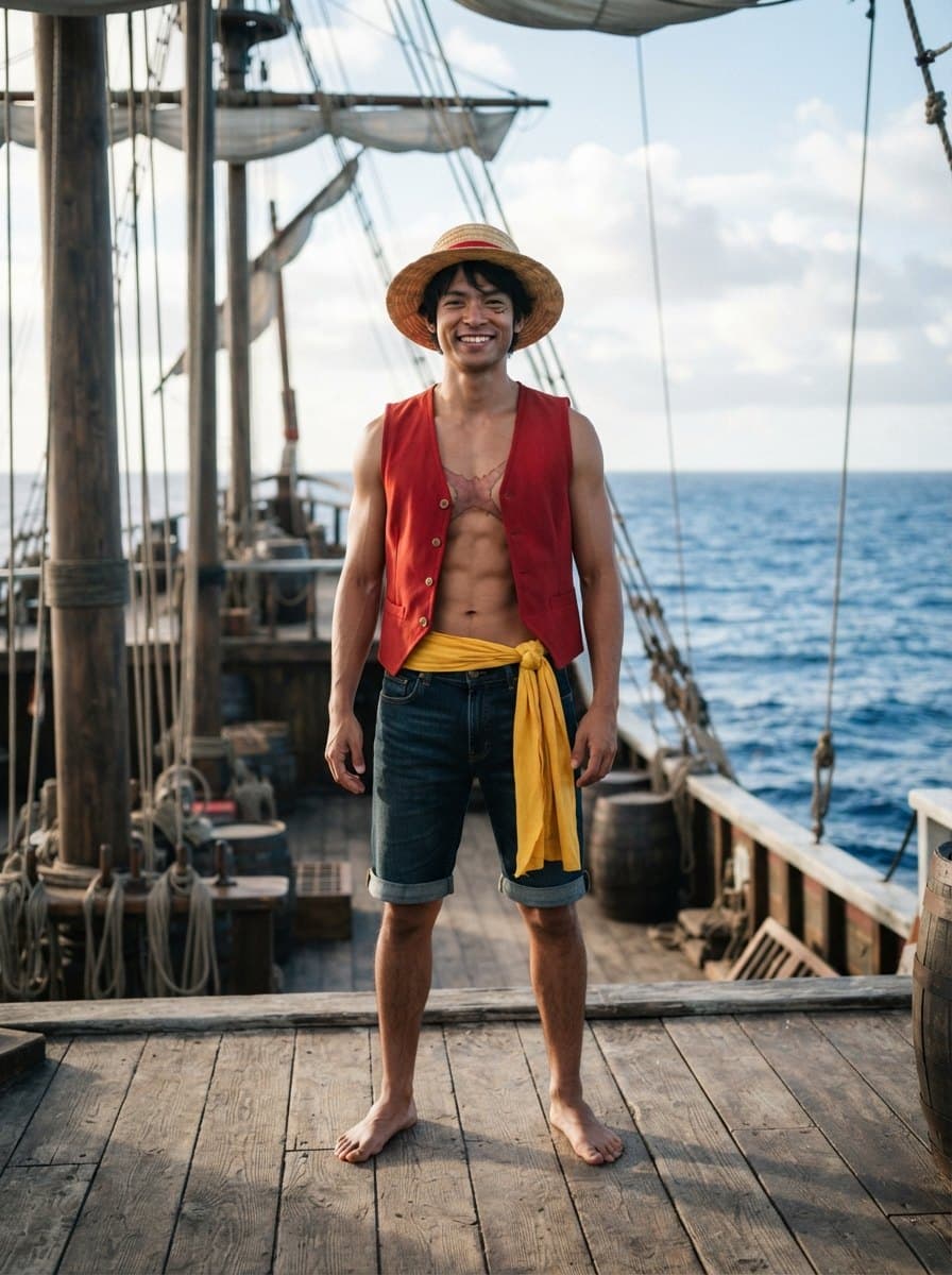 One Piece costume — example look
