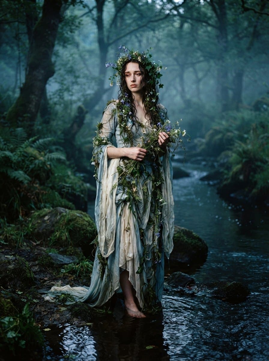Ophelia costume — example look