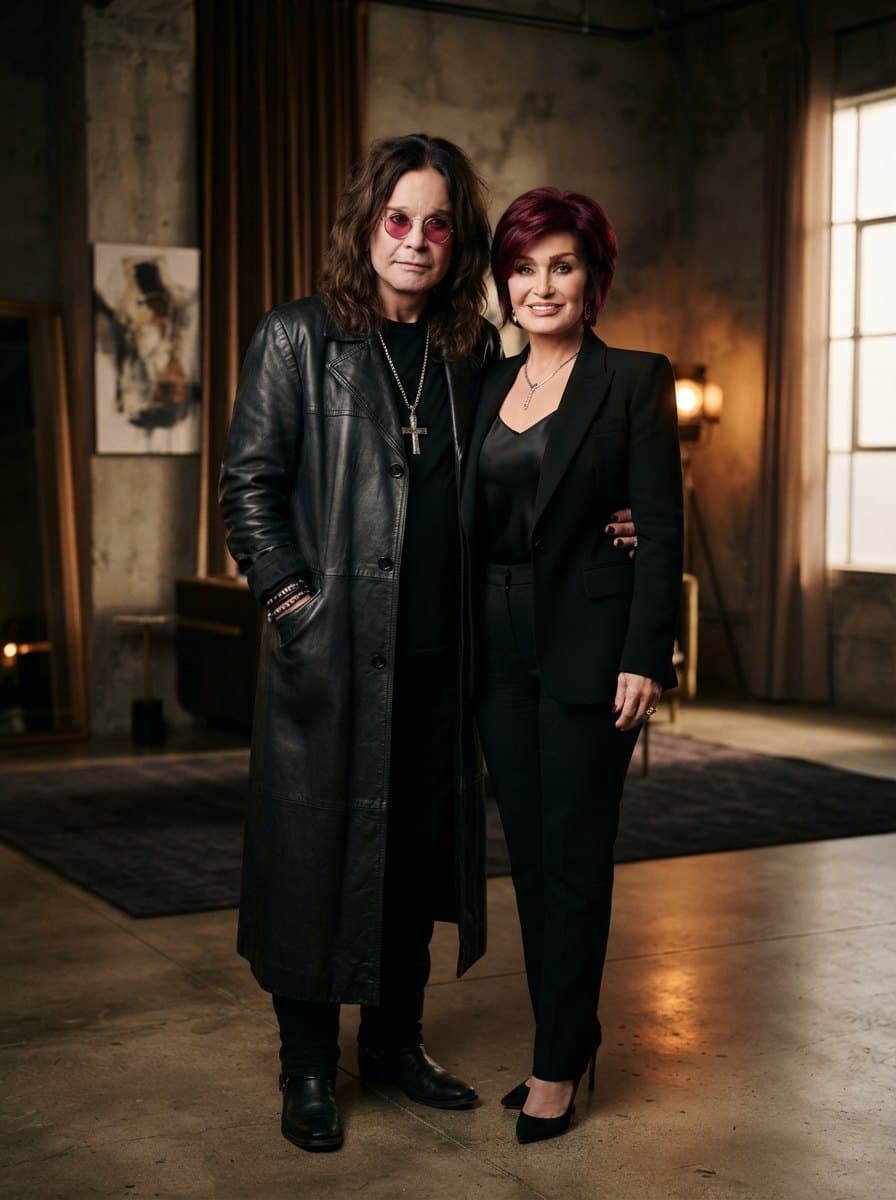 Ozzy and Sharon Osbourne costume