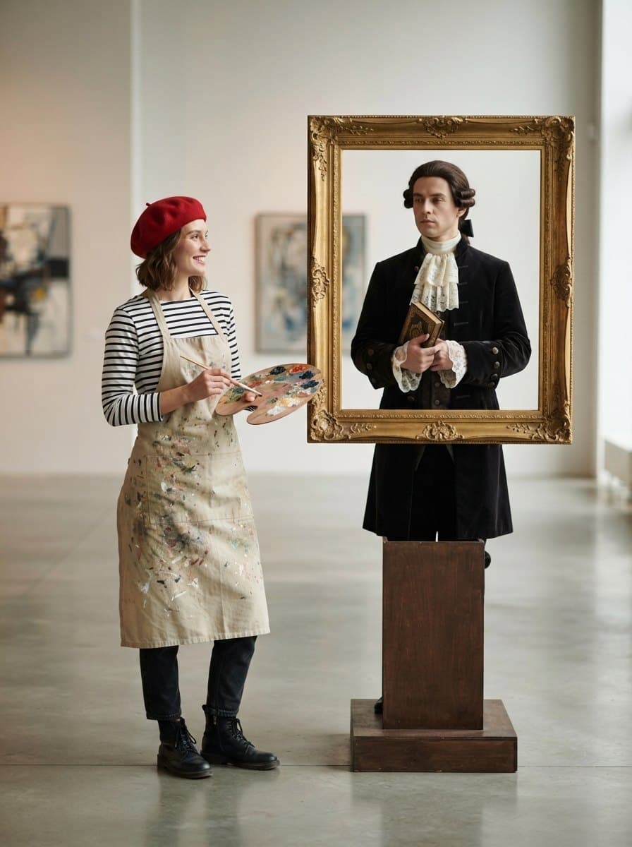 Painter and Painting costume — example look