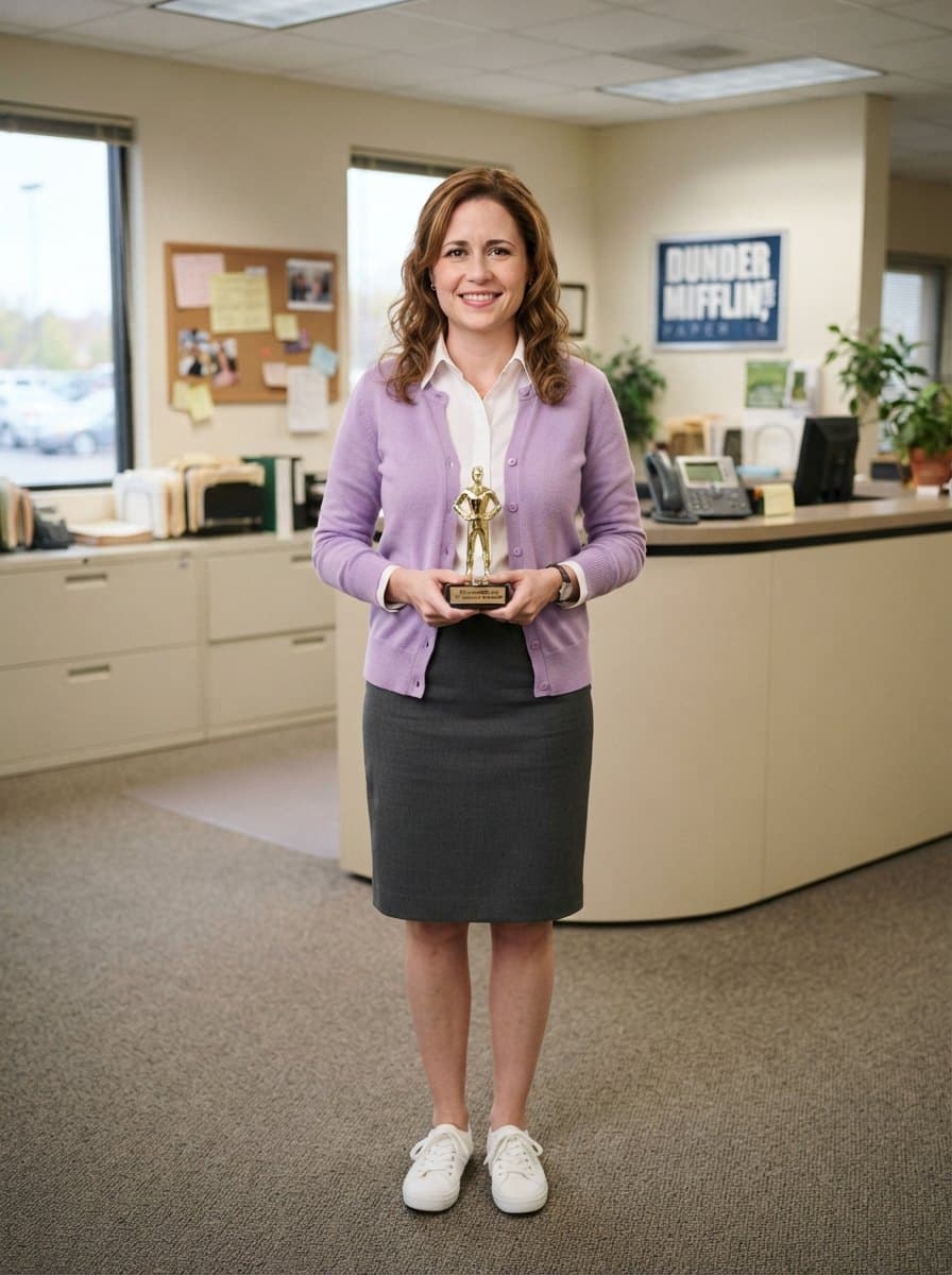 Pam Beesly costume