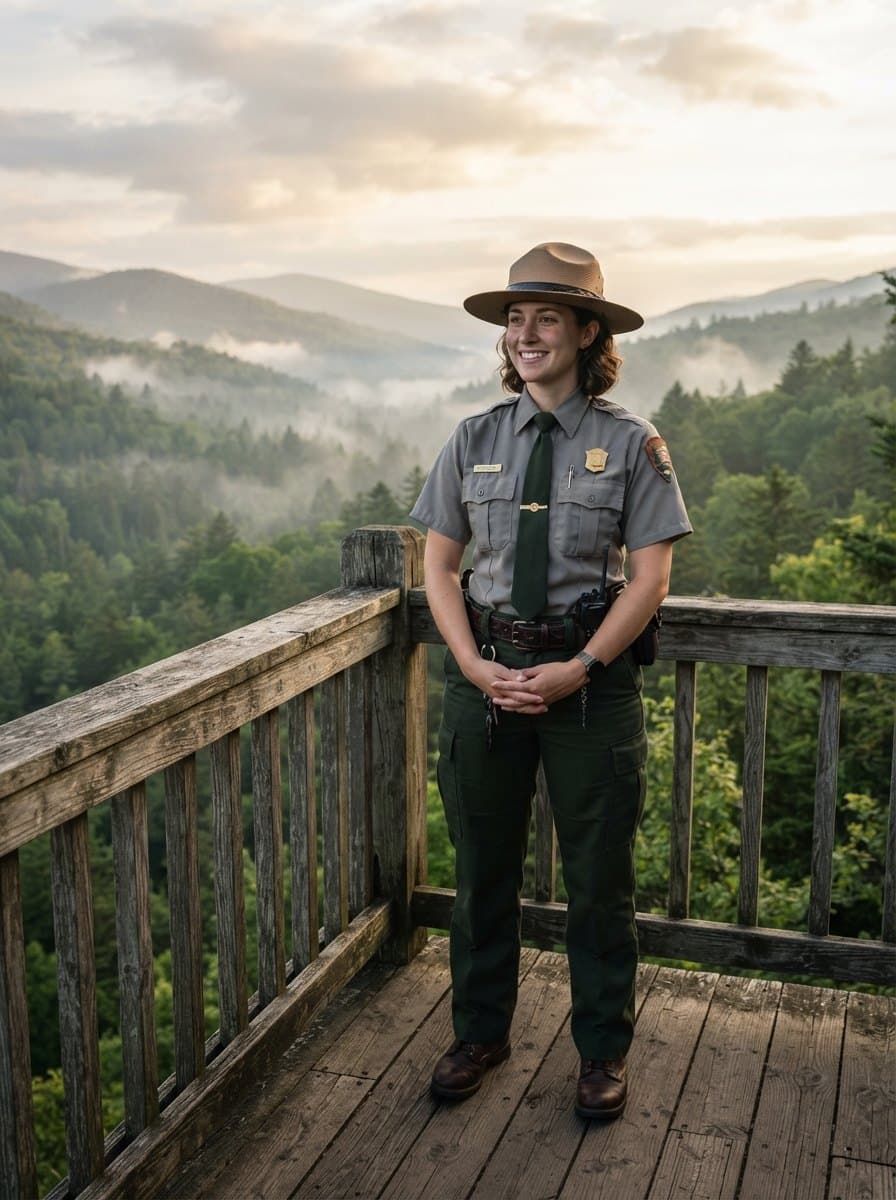 Park Ranger costume — example look
