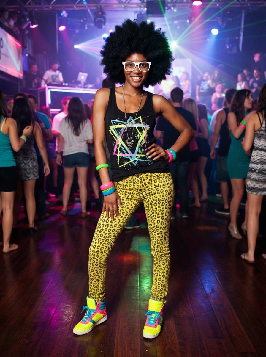 Party Rock Anthem costume — example look