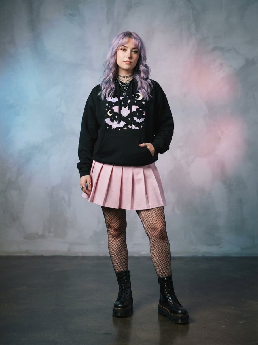 Pastel Goth costume