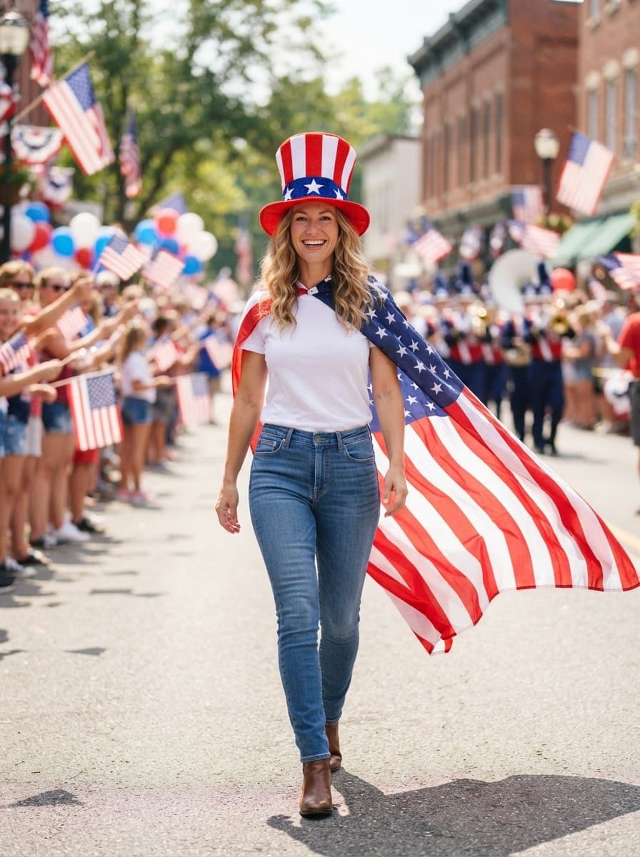 Patriotic USA costume