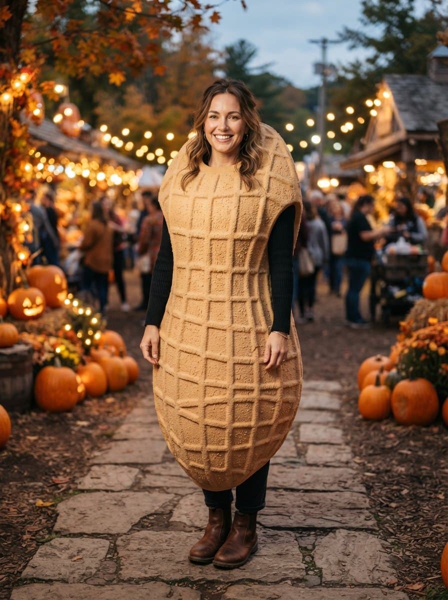 Peanut costume