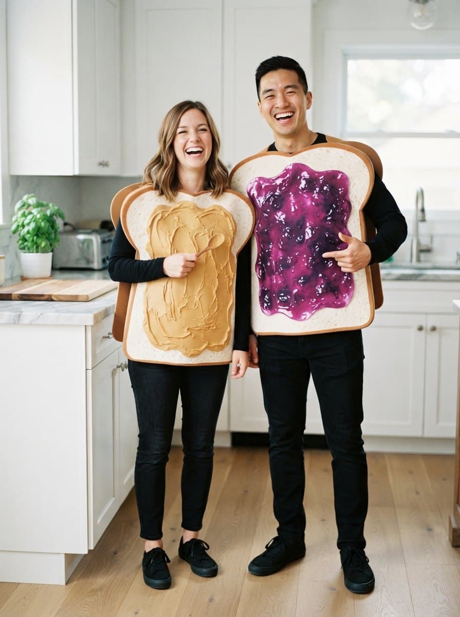 Peanut Butter and Jelly costume