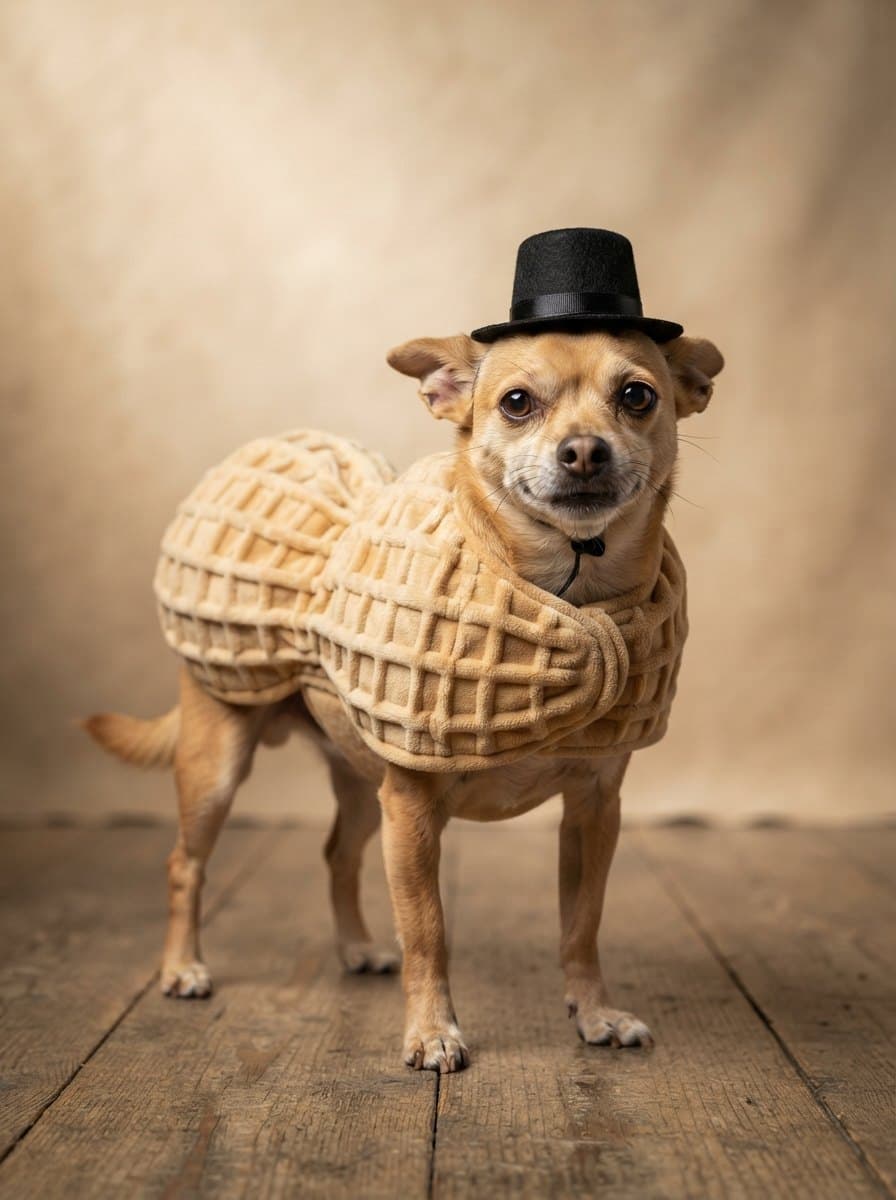 Peanut Dog Costume costume
