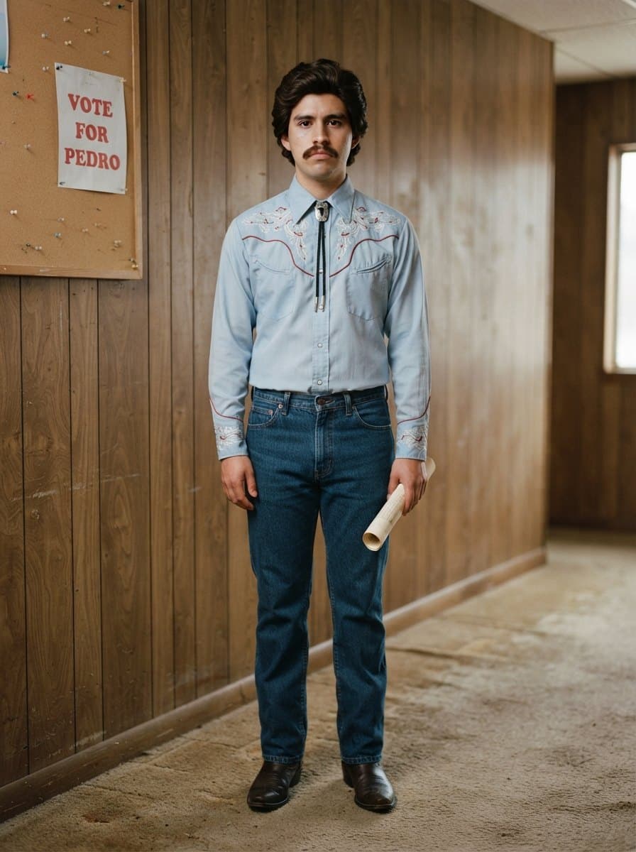 Pedro Sanchez costume — example look