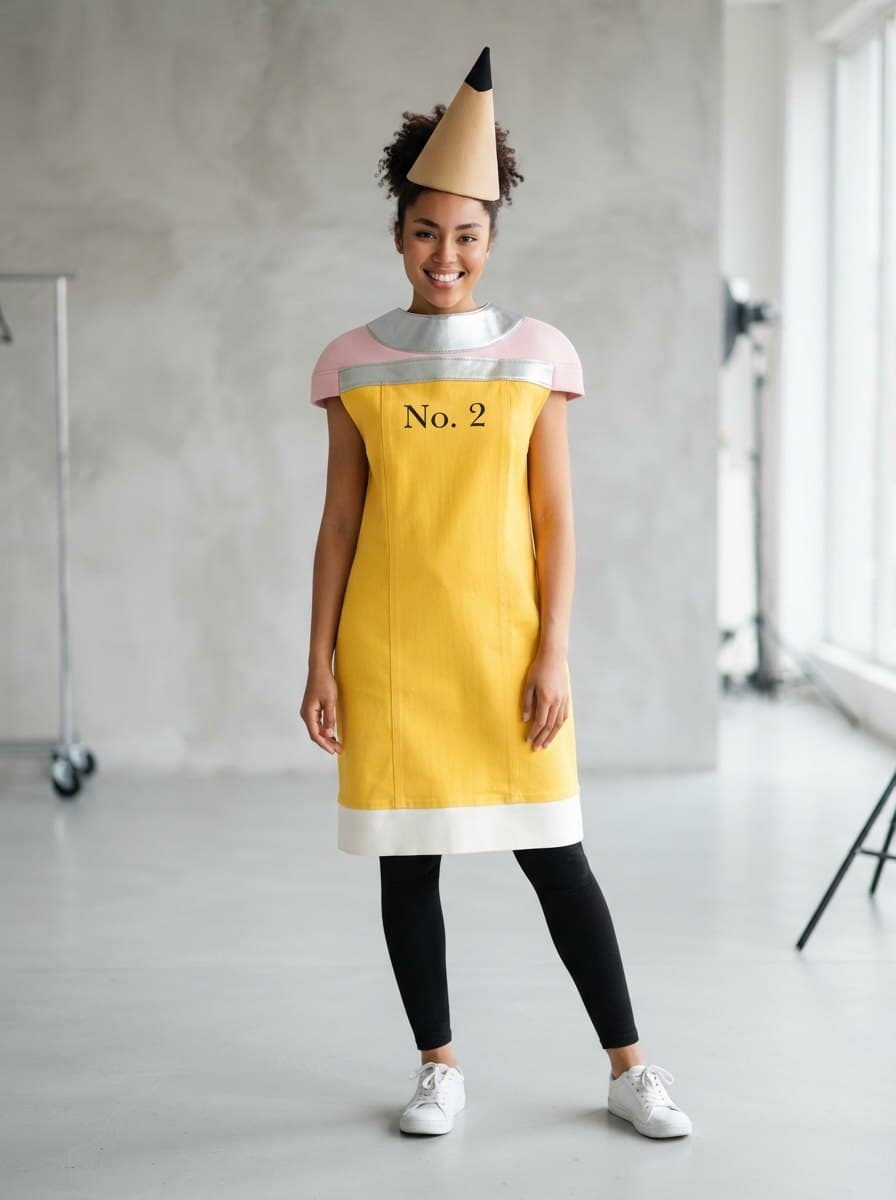 Pencil costume — example look