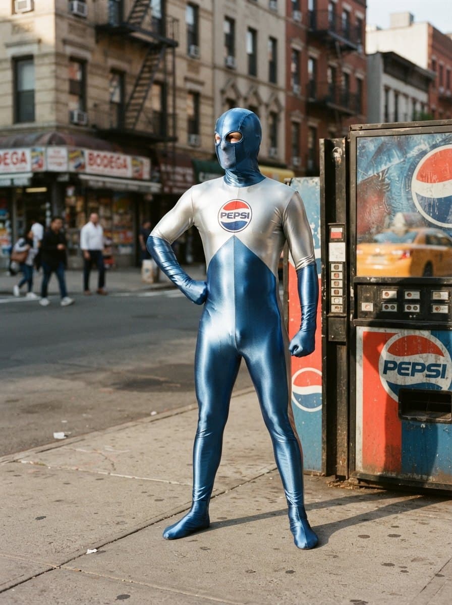Pepsiman costume