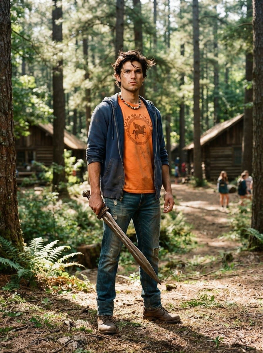 Percy Jackson costume — example look