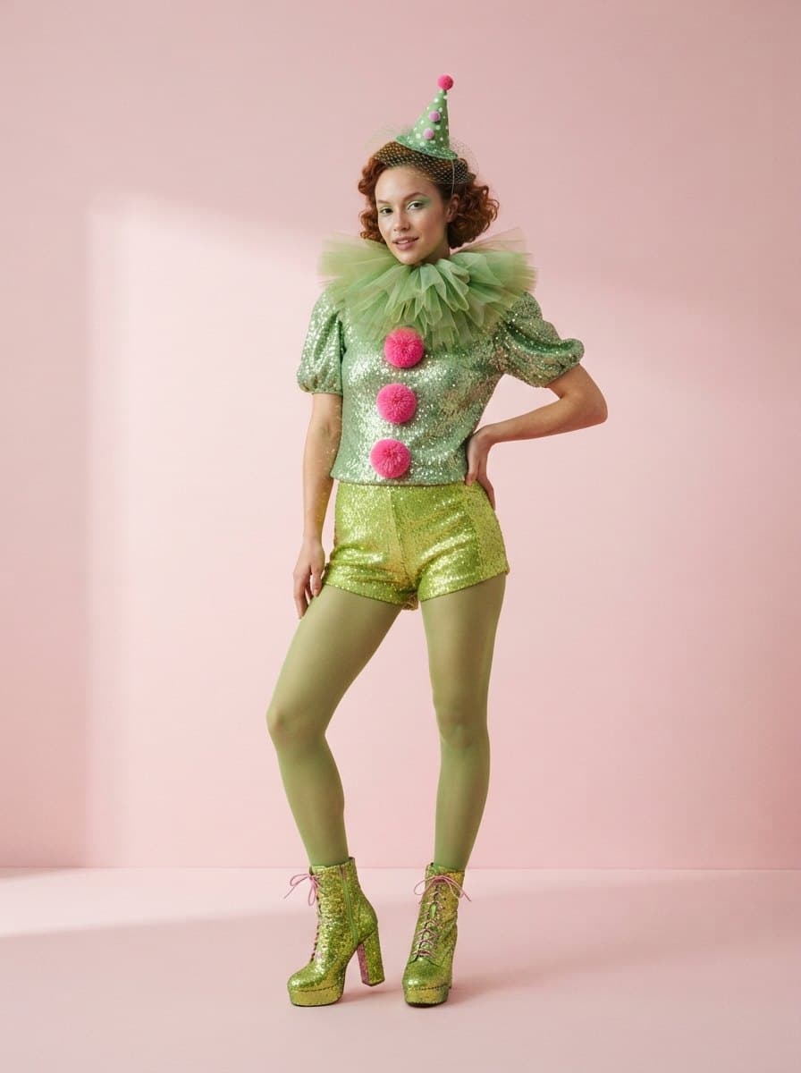 Peridot Clown costume