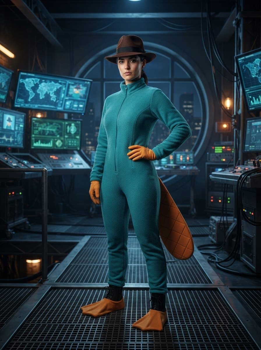 Perry the Platypus costume