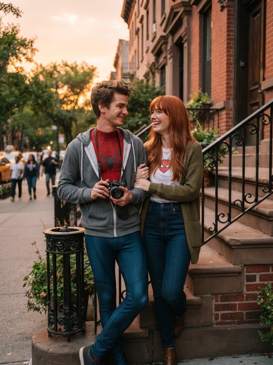Peter Parker and Mary Jane costume — example look