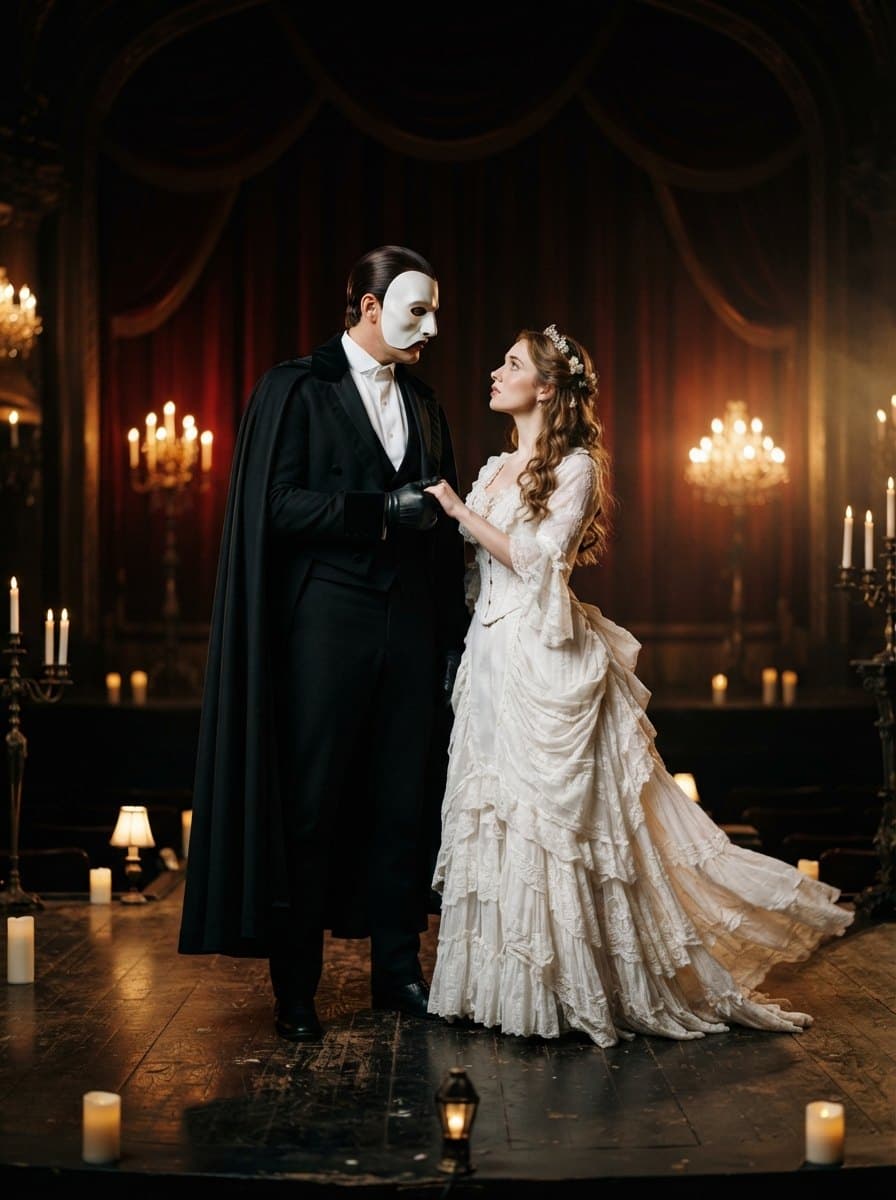 Phantom and Christine costume