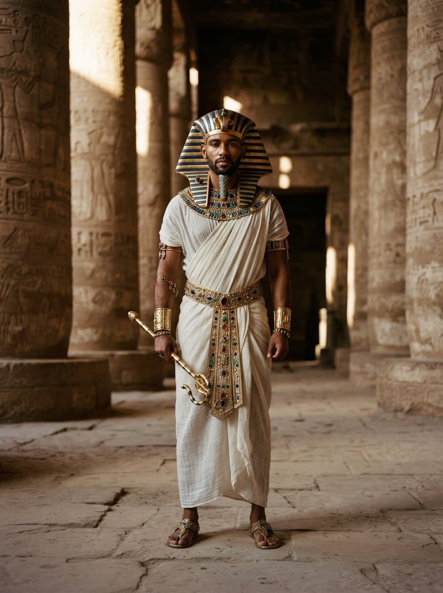 Pharaoh costume — example look