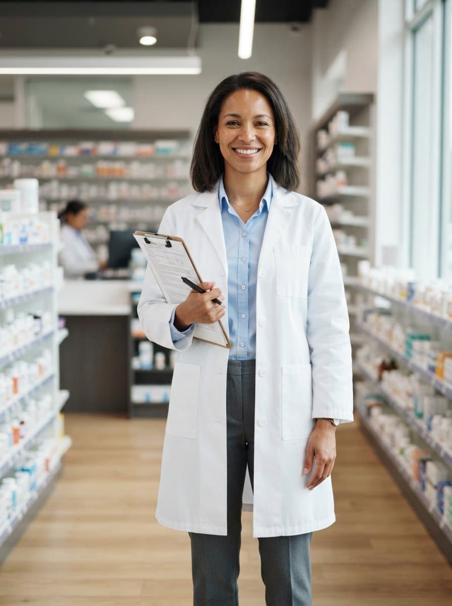 Pharmacist costume — example look
