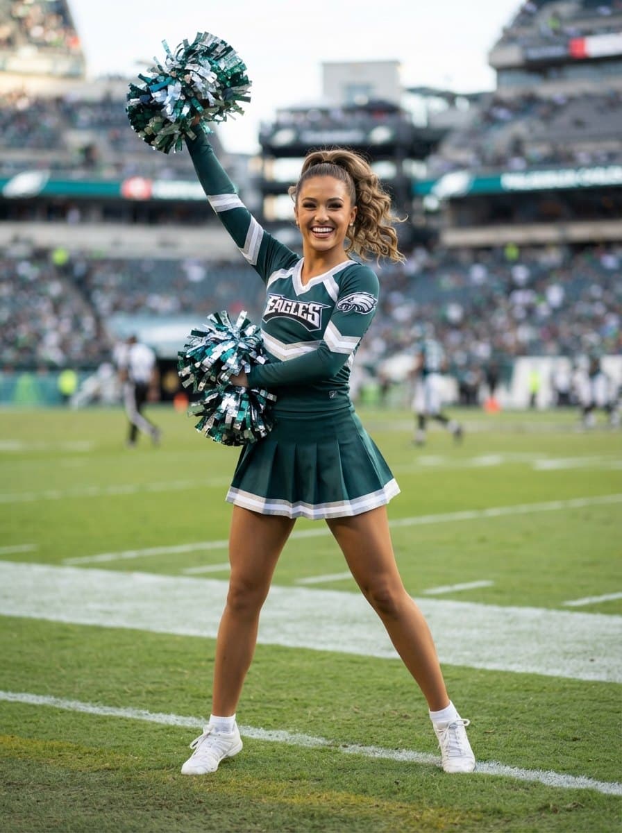 Philadelphia Eagles Cheerleader costume