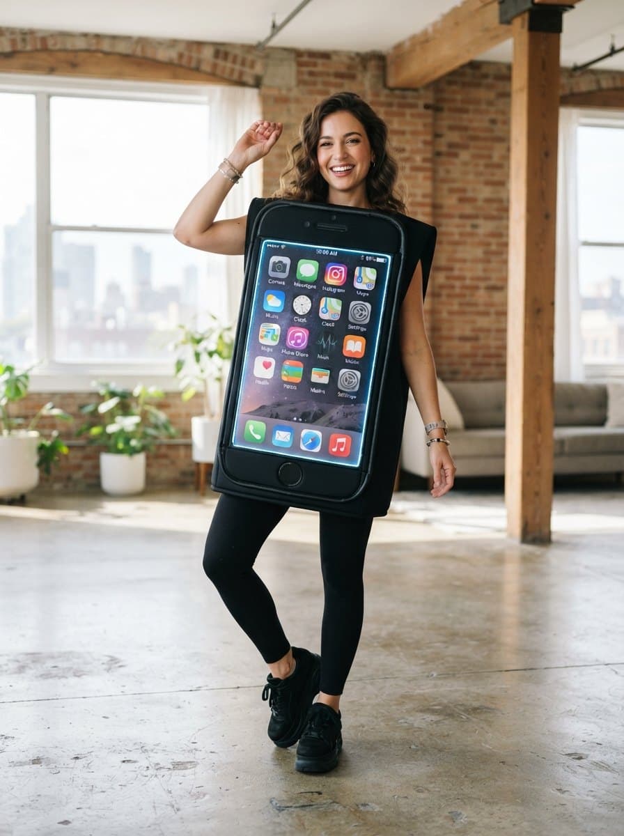 Phone costume