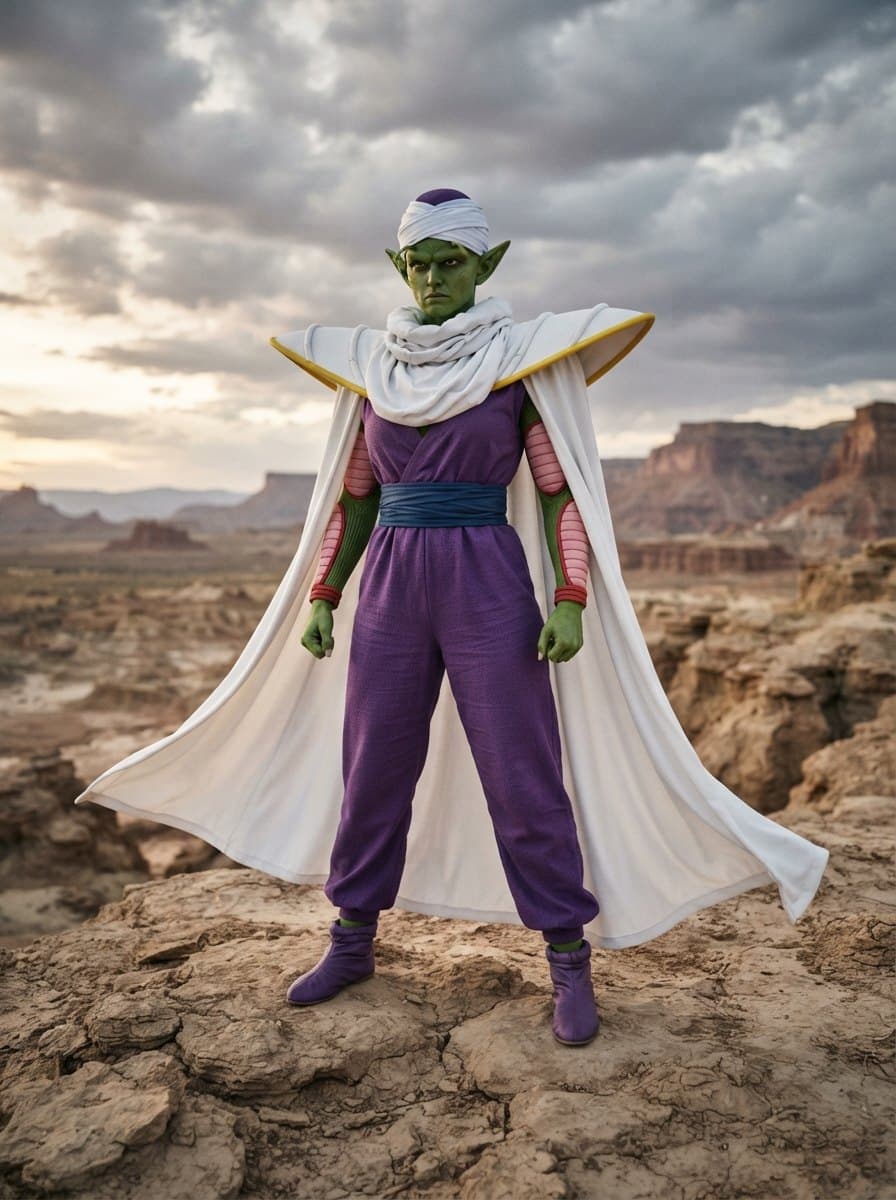 Piccolo costume — example look