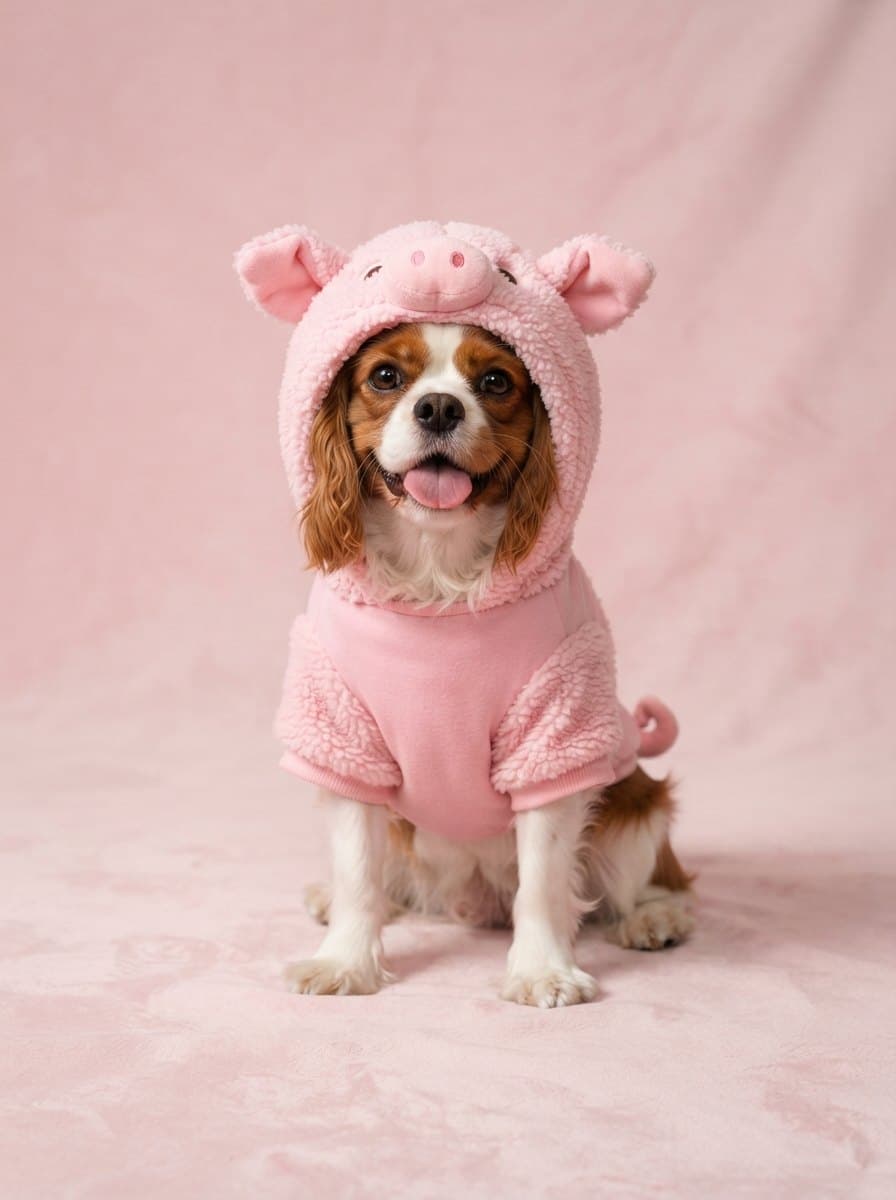 Pig Dog Costume costume — example look