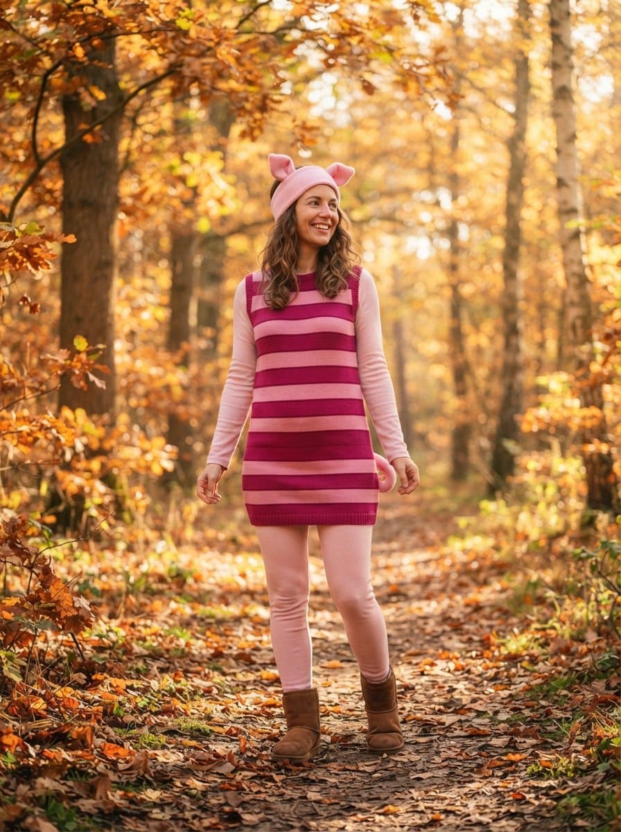 Piglet costume