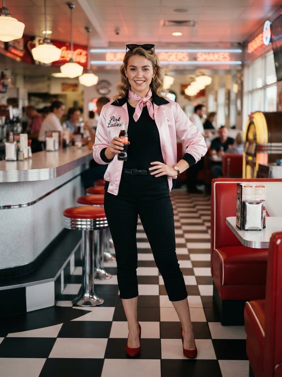 Pink Ladies costume