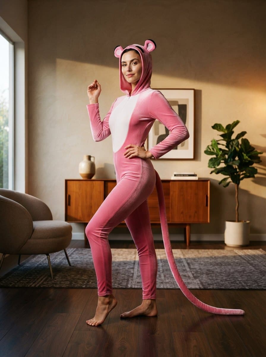 Pink Panther costume