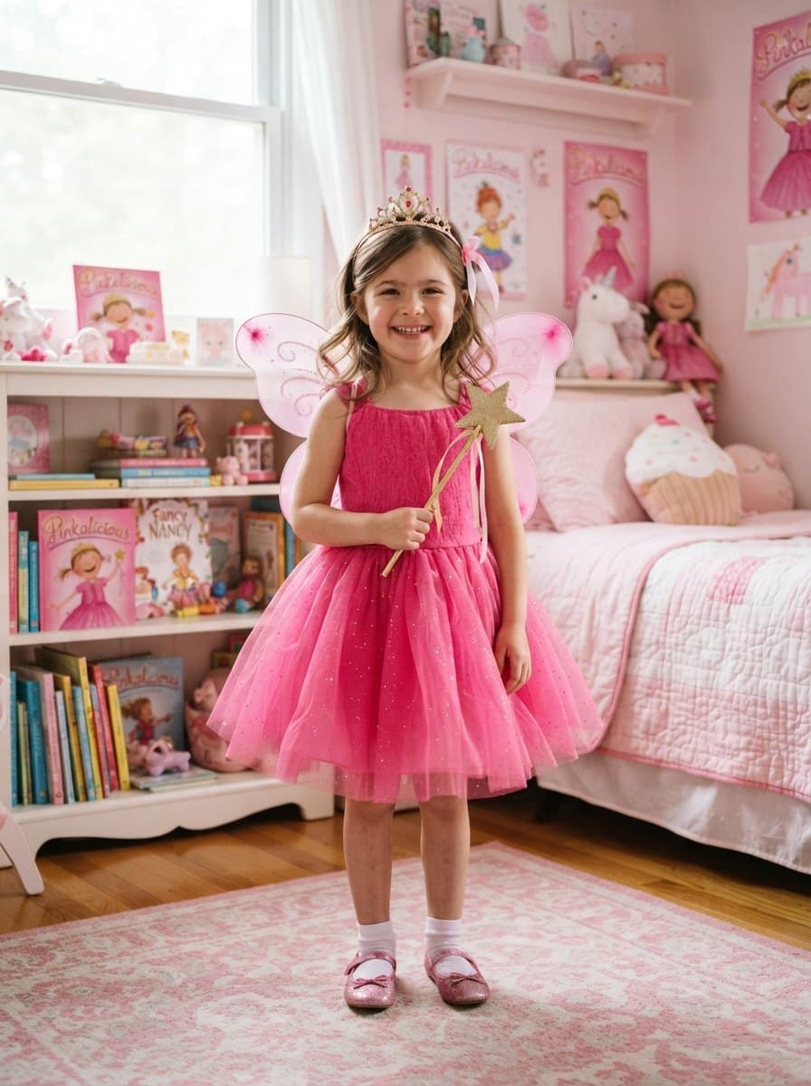 Pinkalicious costume — example look