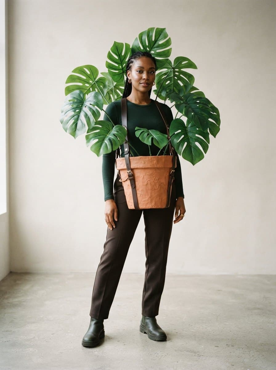 Plant costume — example look