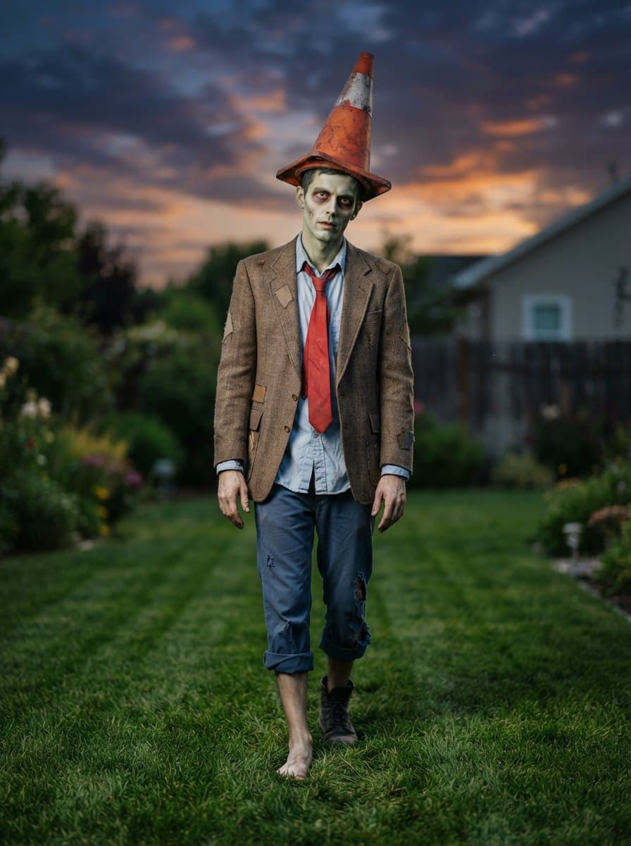 Plants vs. Zombies Zombie costume