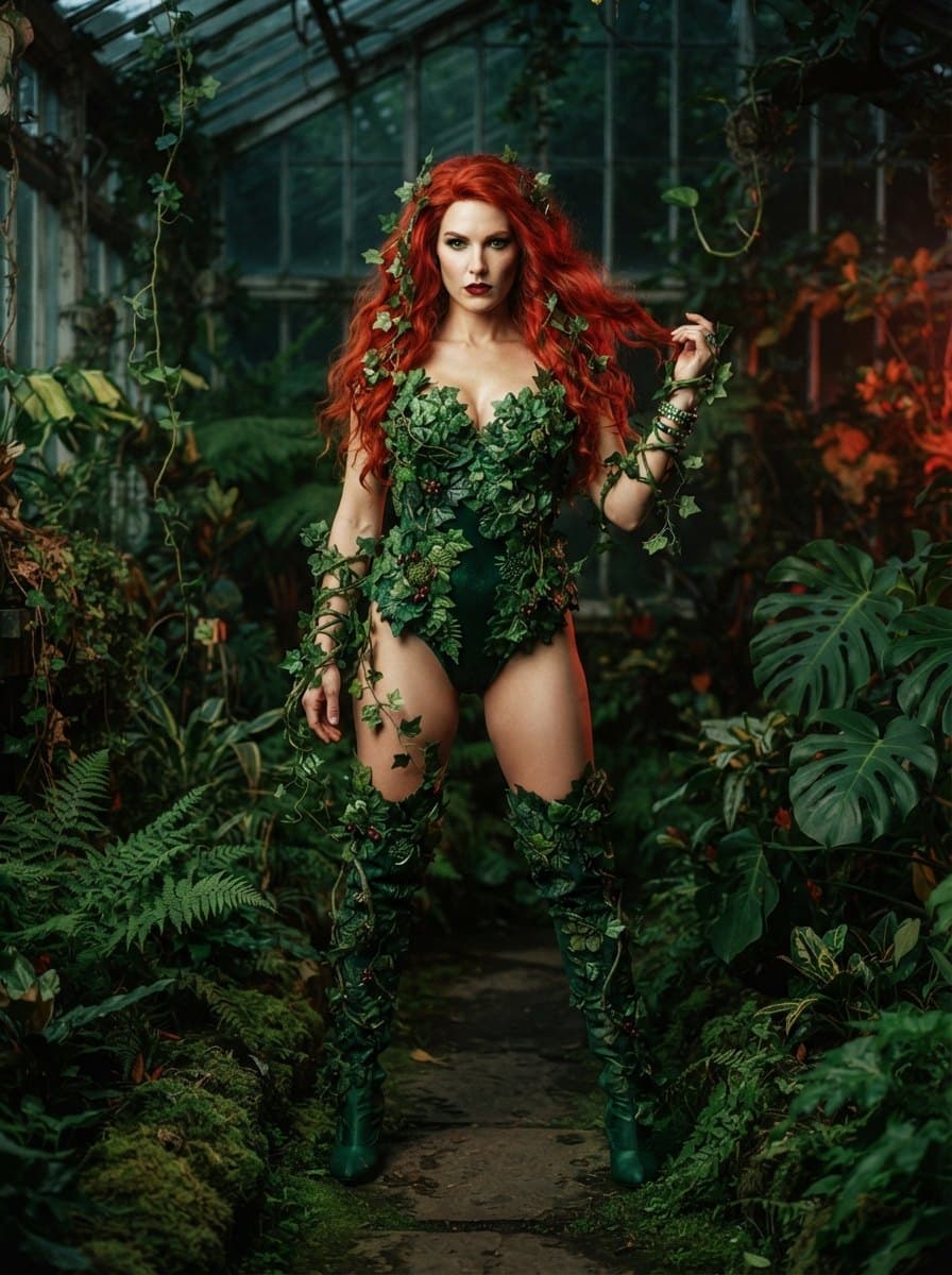 Poison Ivy costume