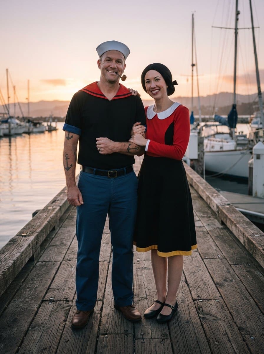 Popeye and Olive Oyl costume
