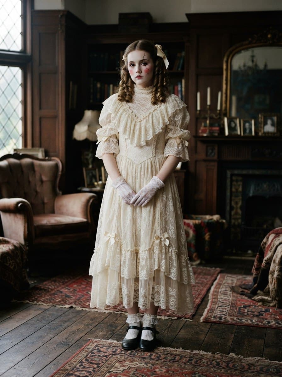 Porcelain Doll costume — example look